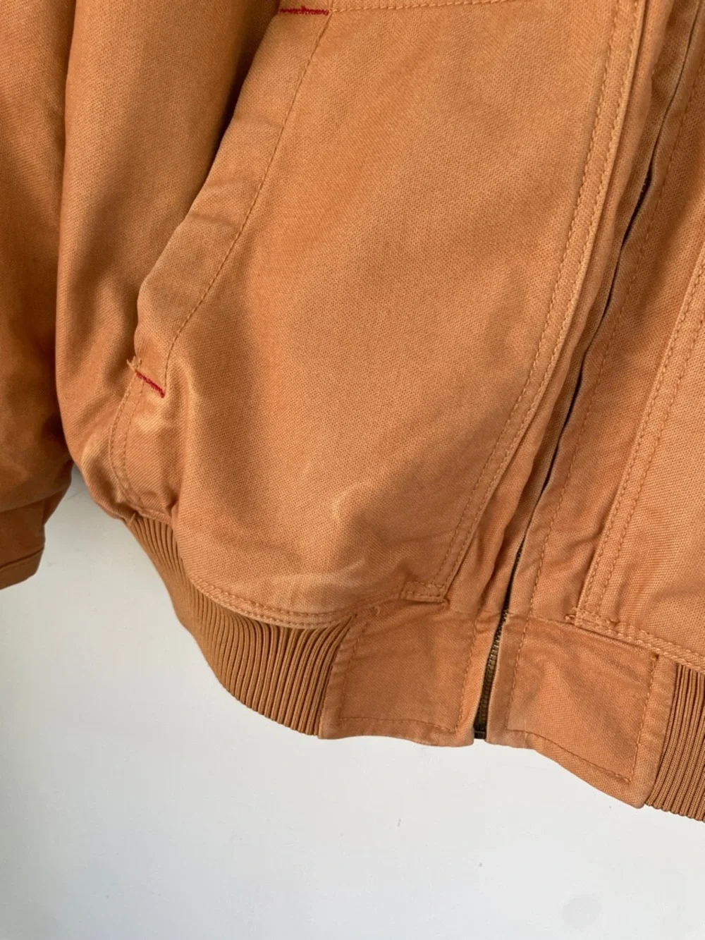 Eddie Bauer Hooded Rugged Field Jacket in Rust